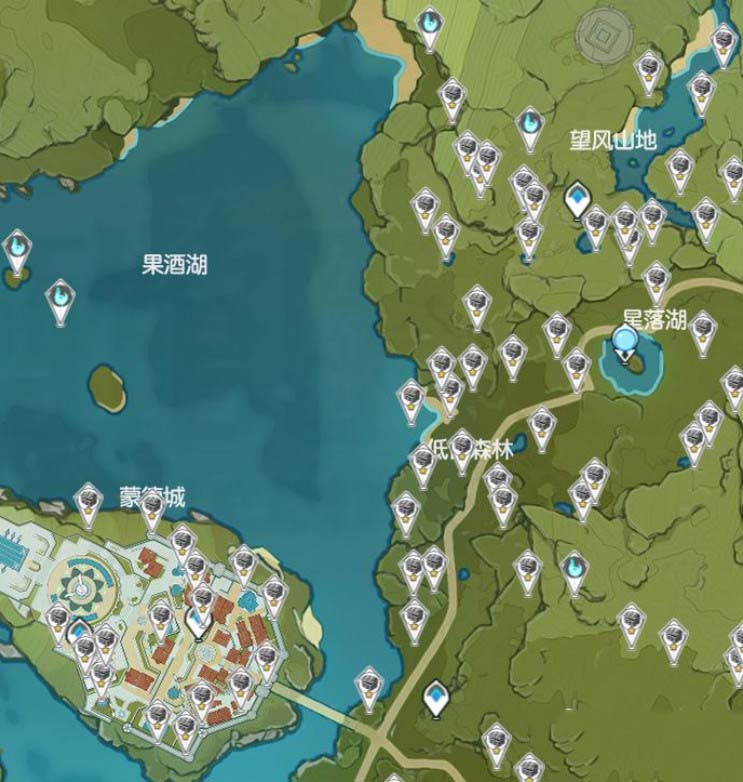原神：探索神秘低语森林的隐藏地点