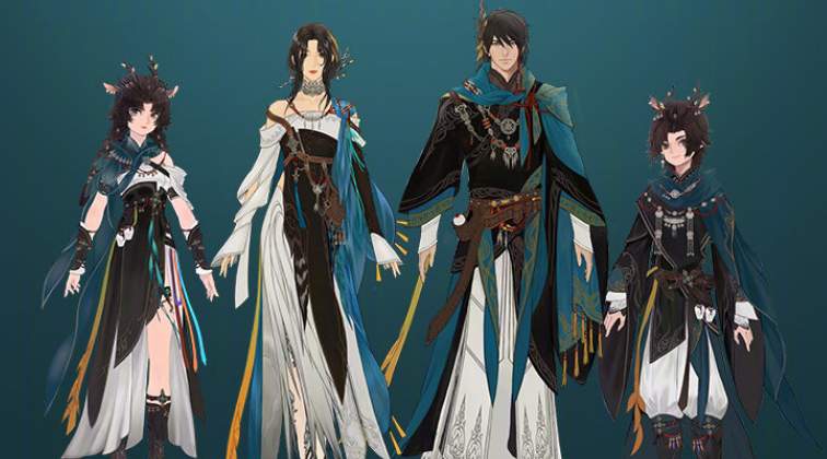 《剑网3：北天药宗门派校服风采展示》