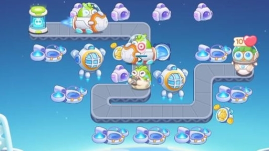 萝卜4太空冒险第五十七关攻略指南