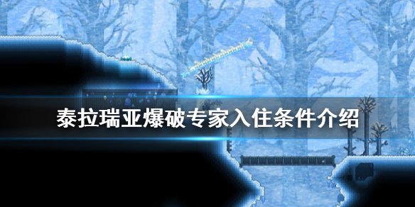 探索泰拉瑞亚：成为爆破专家的入住要求详解